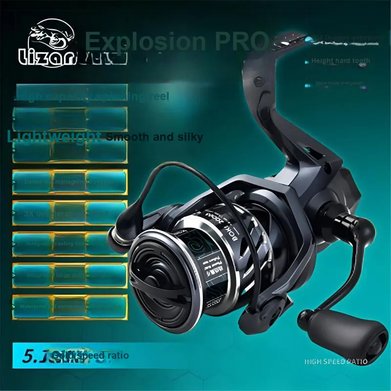 Cameron Fishing Line Reels Front Unloader Spinning Wheels-1