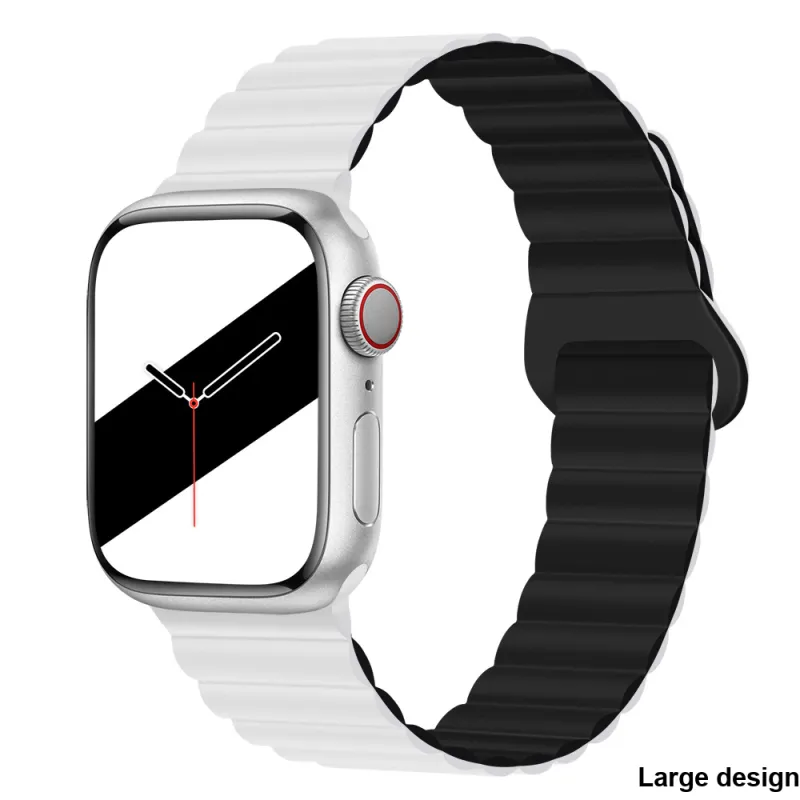 SOUTU Watch Band Apple Compatibility 38/40/41/42/44/45/49mm Silicone Material-8