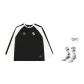 Black White+Socks*1