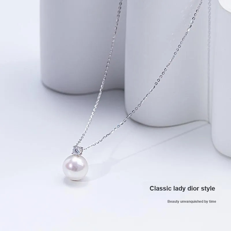 ANGEPERLE Pearl Pendants Women's-4