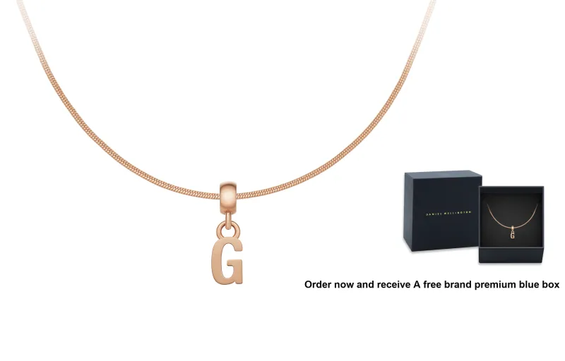 Daniel Wellington CHARMS Whisper Alloy Necklaces Unisex-12