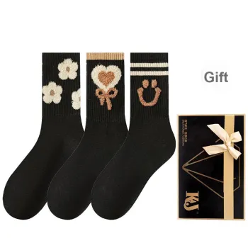 KJ Mid Calf Socks Unisex Gift Box Set