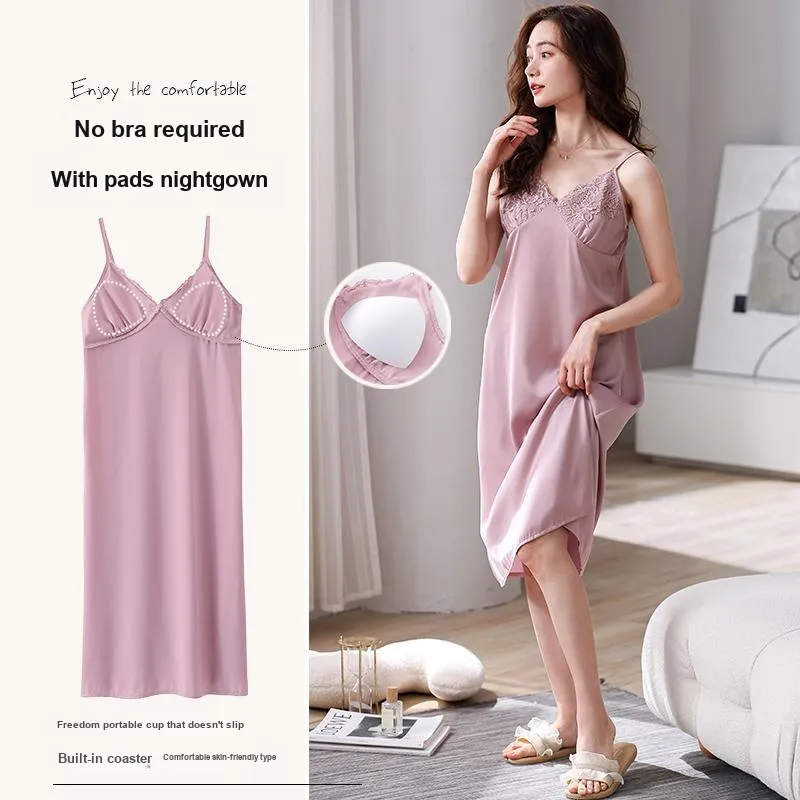 MIIOW Cool One Summer Series Nightgown Women's Light Purple-1