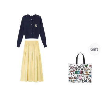 SOIE Skirt Set Women's Navy Blue