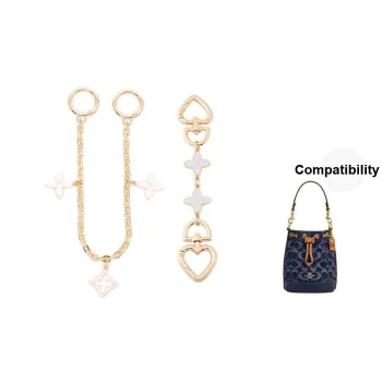Gloya Metal Bag Strap Women's Gold Tone