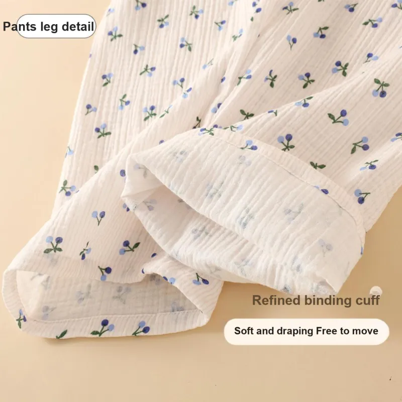 FARO Pajama Set Women's Iris Blue-1