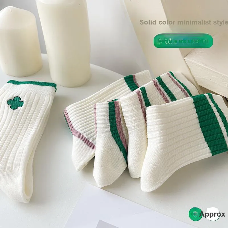 JIAZINI Mid Calf Socks Unisex Combo Set-7