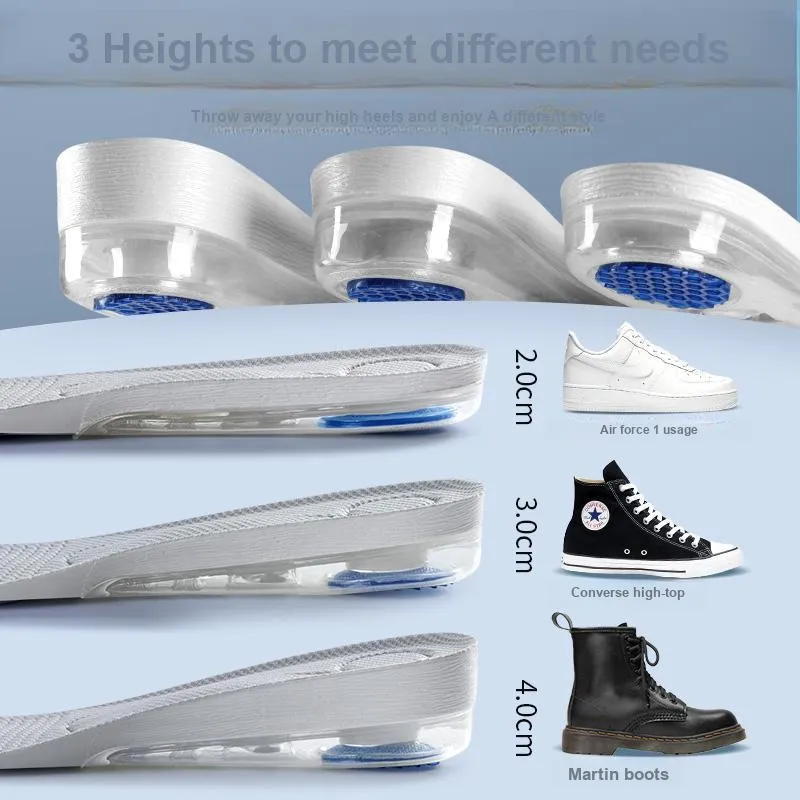 Footprint Tribe TPU+PU+Silicone Sheet+Full Polyester Fabric Insoles Unisex-16