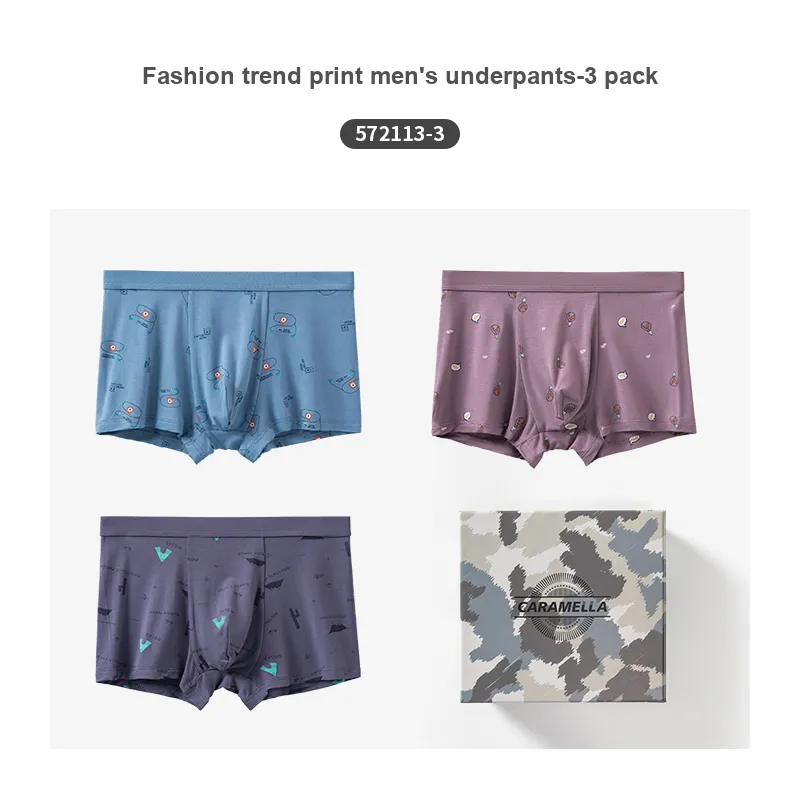Caramella Boxer Shorts Men's 3 Pack-6