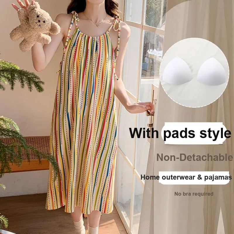 OUSHIBO Nightgown Women's Image Color-3