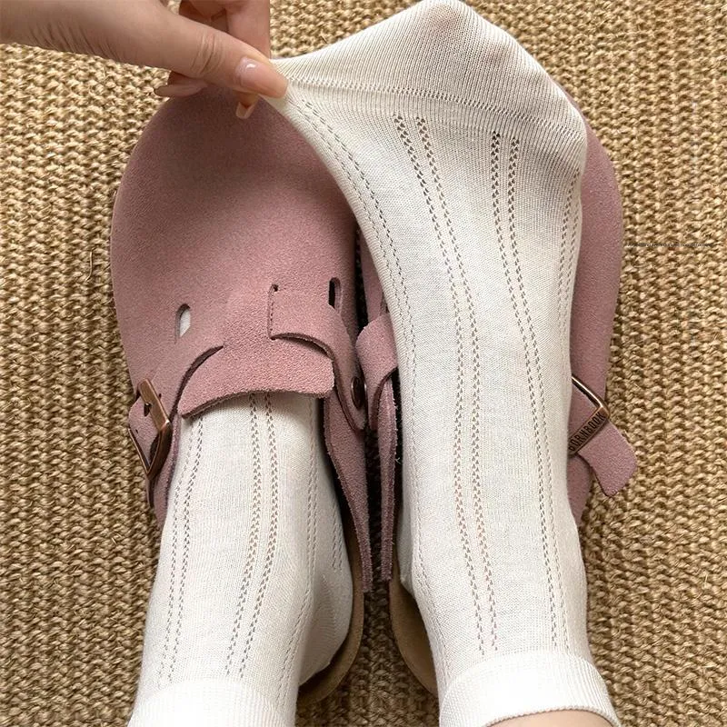 Moremoli Mid Calf Socks Women's 4 Pack-2