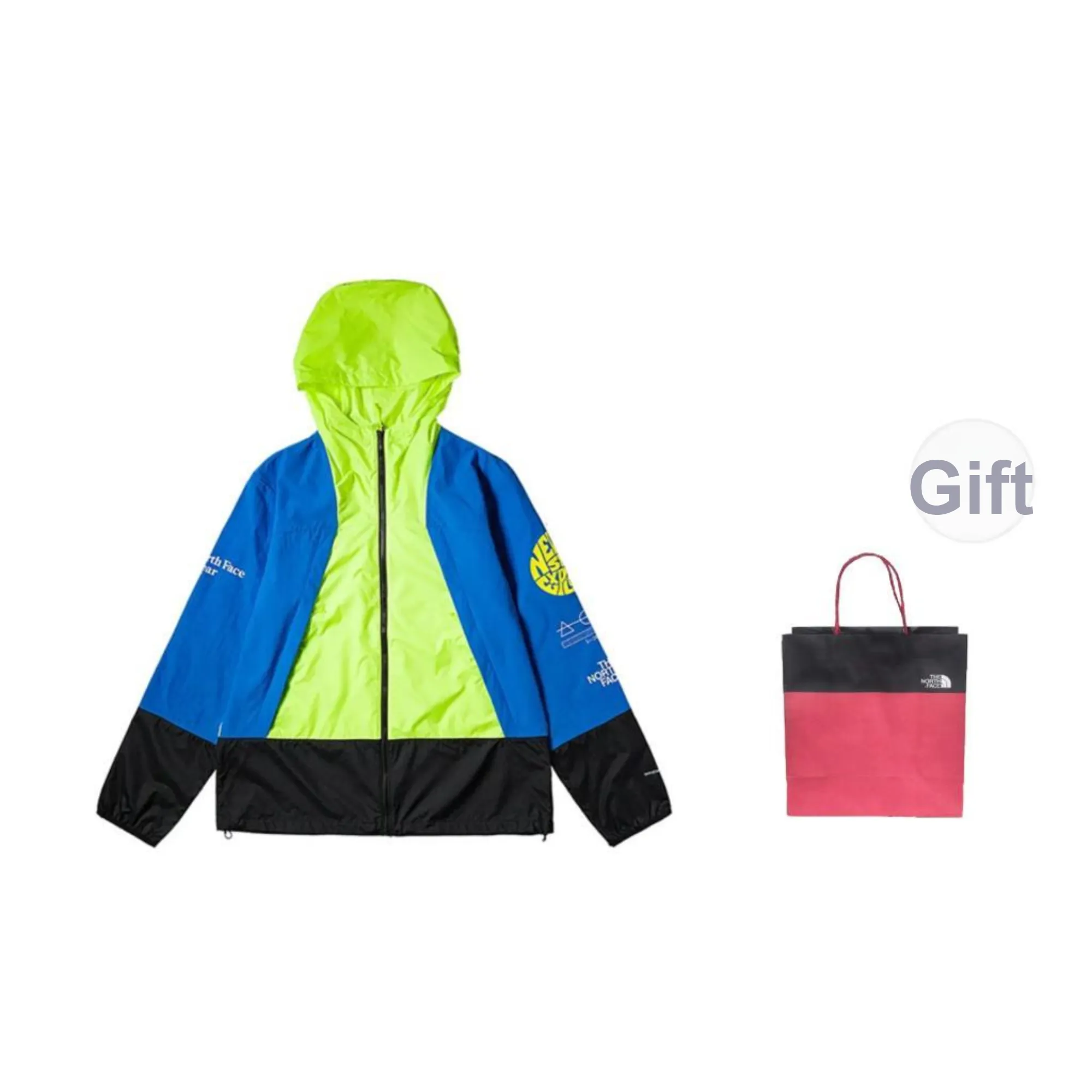 THE NORTH FACE Jackets & Coats Men's Yellow, Shopping Bag Included