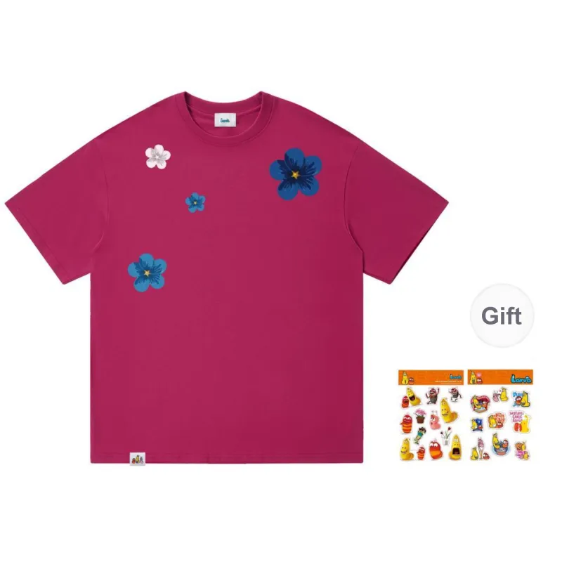 COMIC LARVA T Shirts Unisex-12