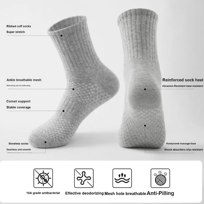 Moremoli Mid Calf Socks Men's 4 Pack-6