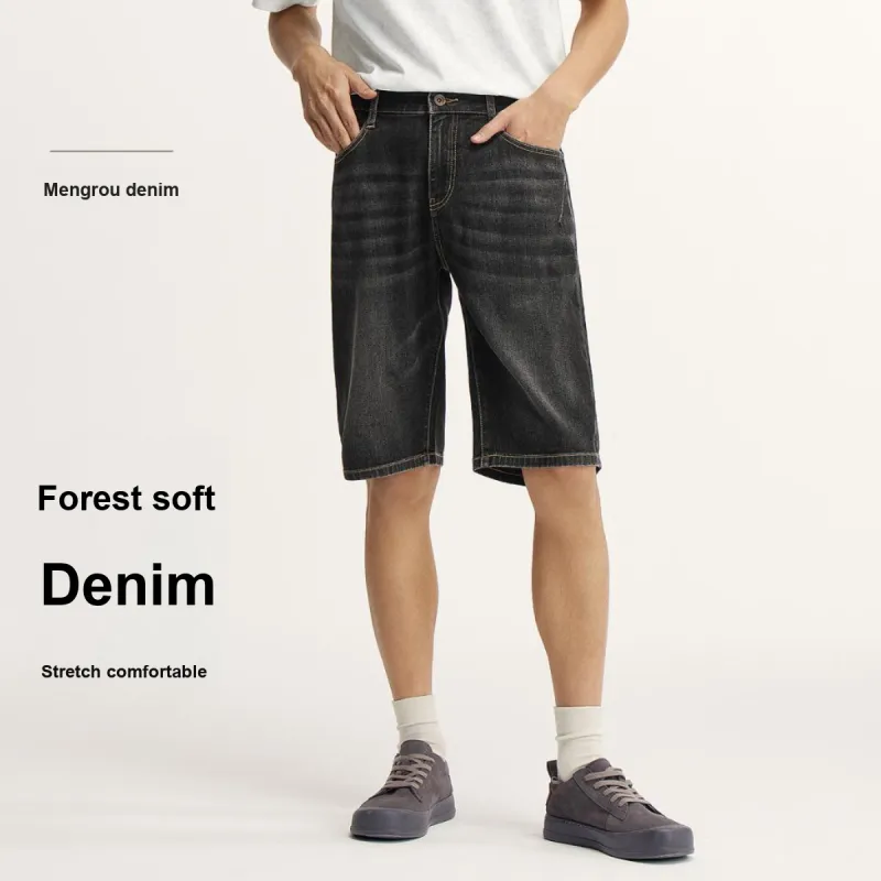 SEM/R Denim Shorts Men-12