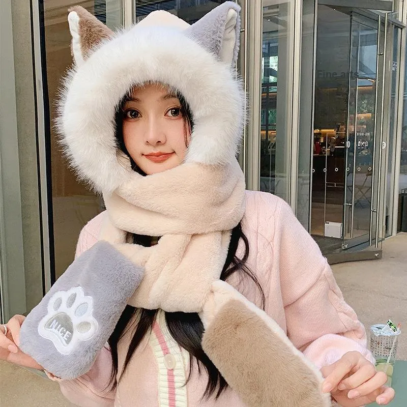 DZP Polyester Hoods & Plush Hats Unisex-1