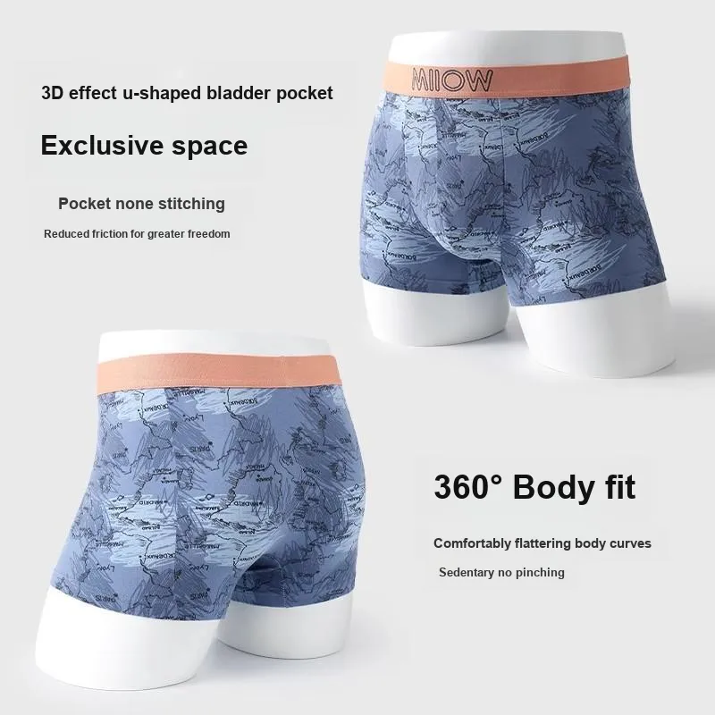 MIIOW Underpants Men's Combo Set-22