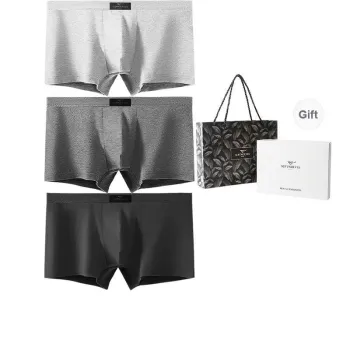 SEPTWOLVES Underwear Gift Box Men's 3 Pack Gift Box Set+Shopping Bag
