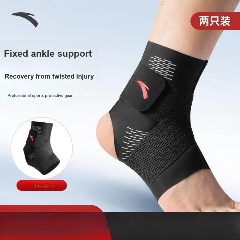 Anta Ankle Braces Soccer Basketball Running Cycling Unisex Elastane Polyamide-19