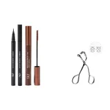 가벼움 깃털-롱 기장 마스카라 02+아이 내피 리퀴드 펜 01 및 무료 속눈썹 컬러