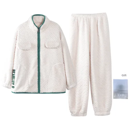 Lan Miao Pajama Set Women's Shopping Bag Ivory White