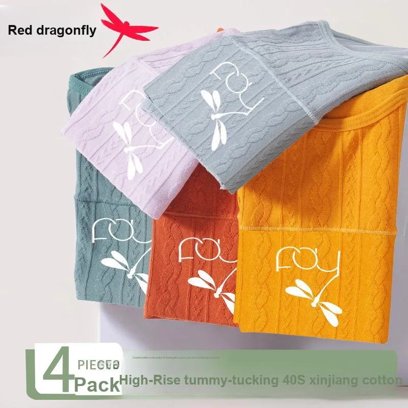RED DRAGONFLY Underpants Women's Gift Box Set Of 4-2
