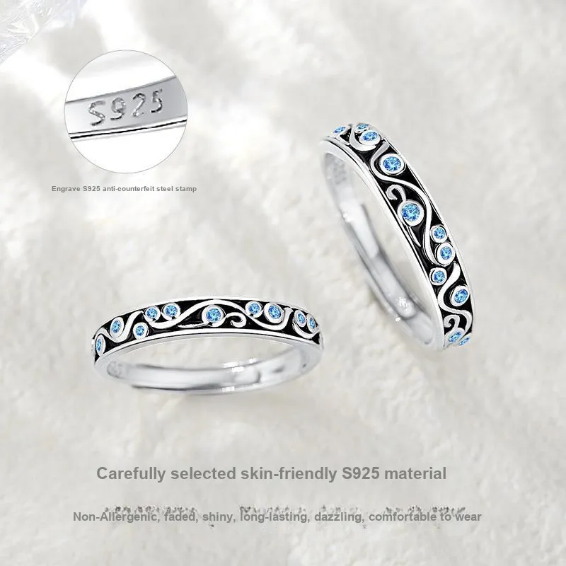 QIANCHANG S925 Silver Rings Unisex-9