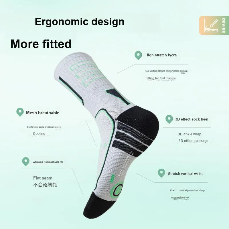 MIIOW Unisex Basketball Socks-5