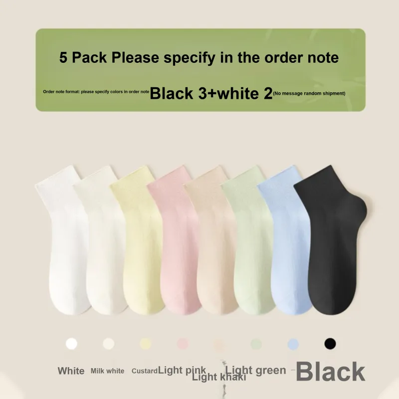 Urban Beauty Ankle Socks Women's 5 Pack-4