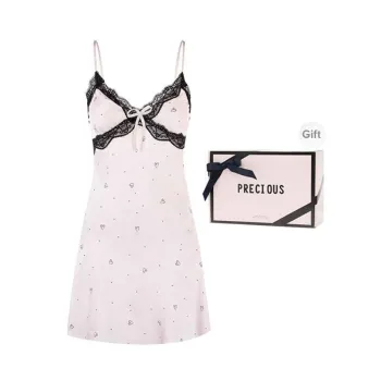 OEING Nightgown Women's Gift Box Set Pink