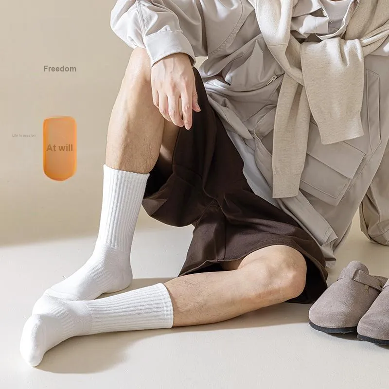 MIIOW Knee High Socks Men Box 5 Pack-7