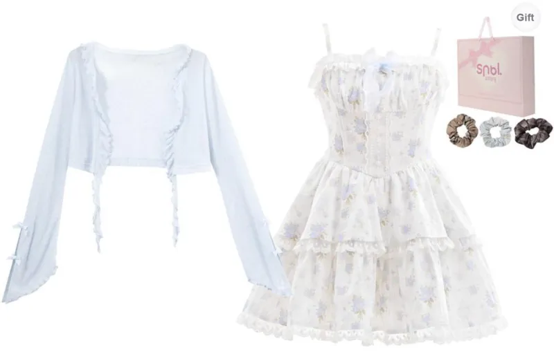 SNBL Two Piece Skirt Sets Women's-0