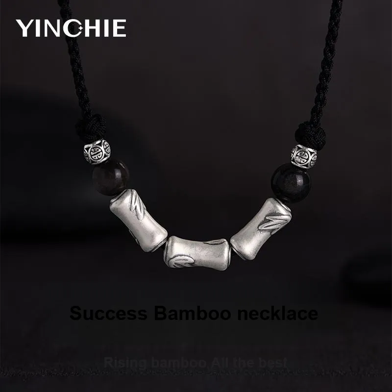 YINCHIE 999 Fine Silver Necklaces Men's-1