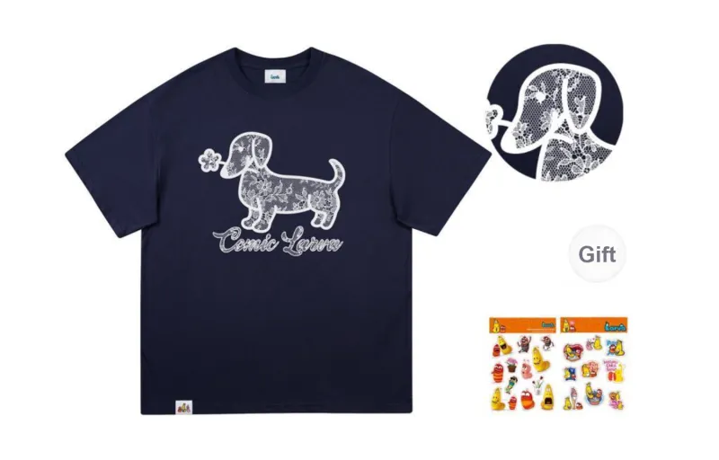 COMIC LARVA T Shirts Unisex-15
