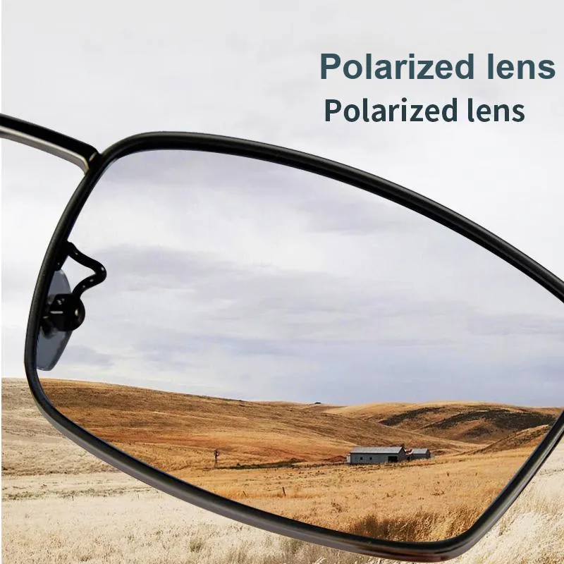 SEPTWOLVES Carbon Fiber Square Sunglasses Unisex-1