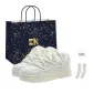White (Shopping Bag-Includes Socks)