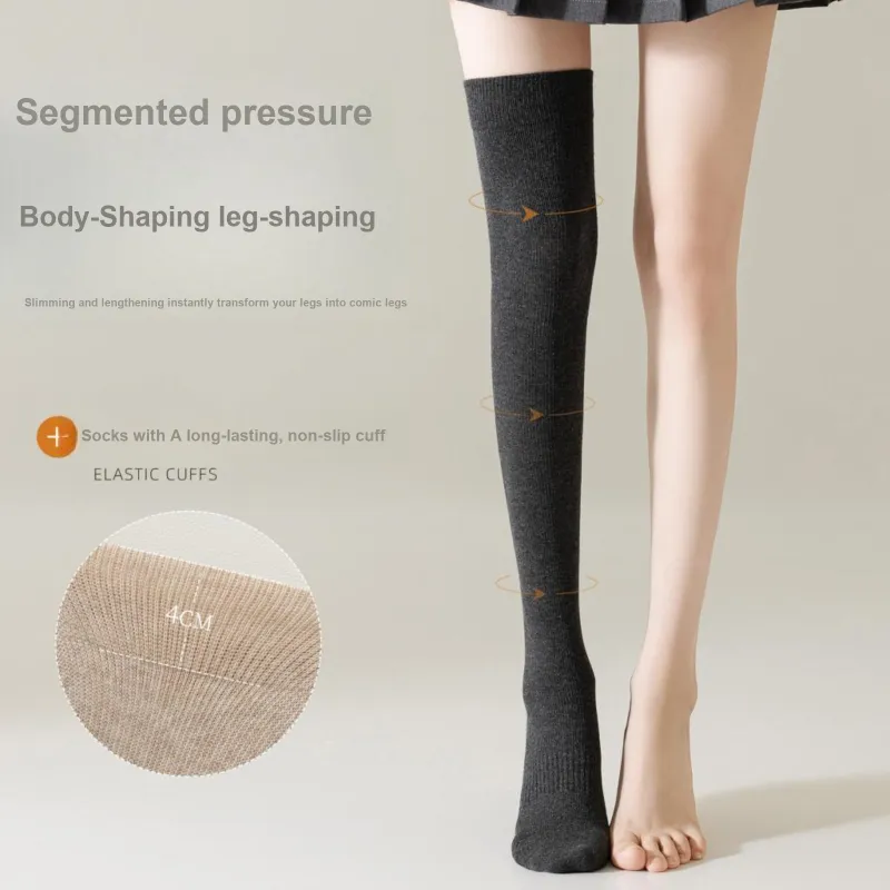 XXLLG Knee High Socks Women's Shopping Bag 2 Pack-1