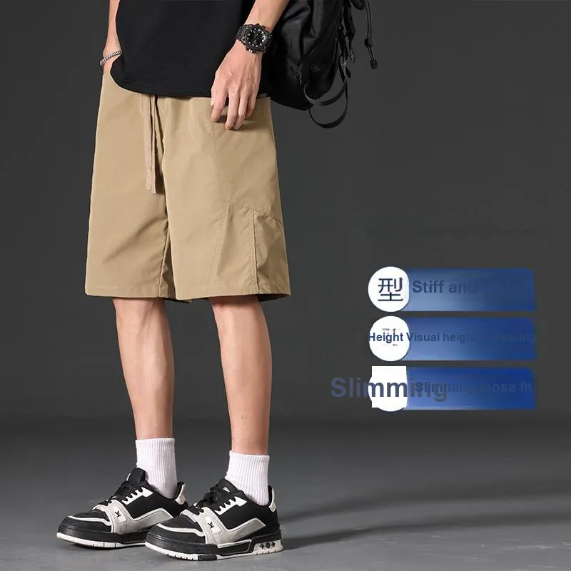 Yiwen Cargo Shorts Unisex-11