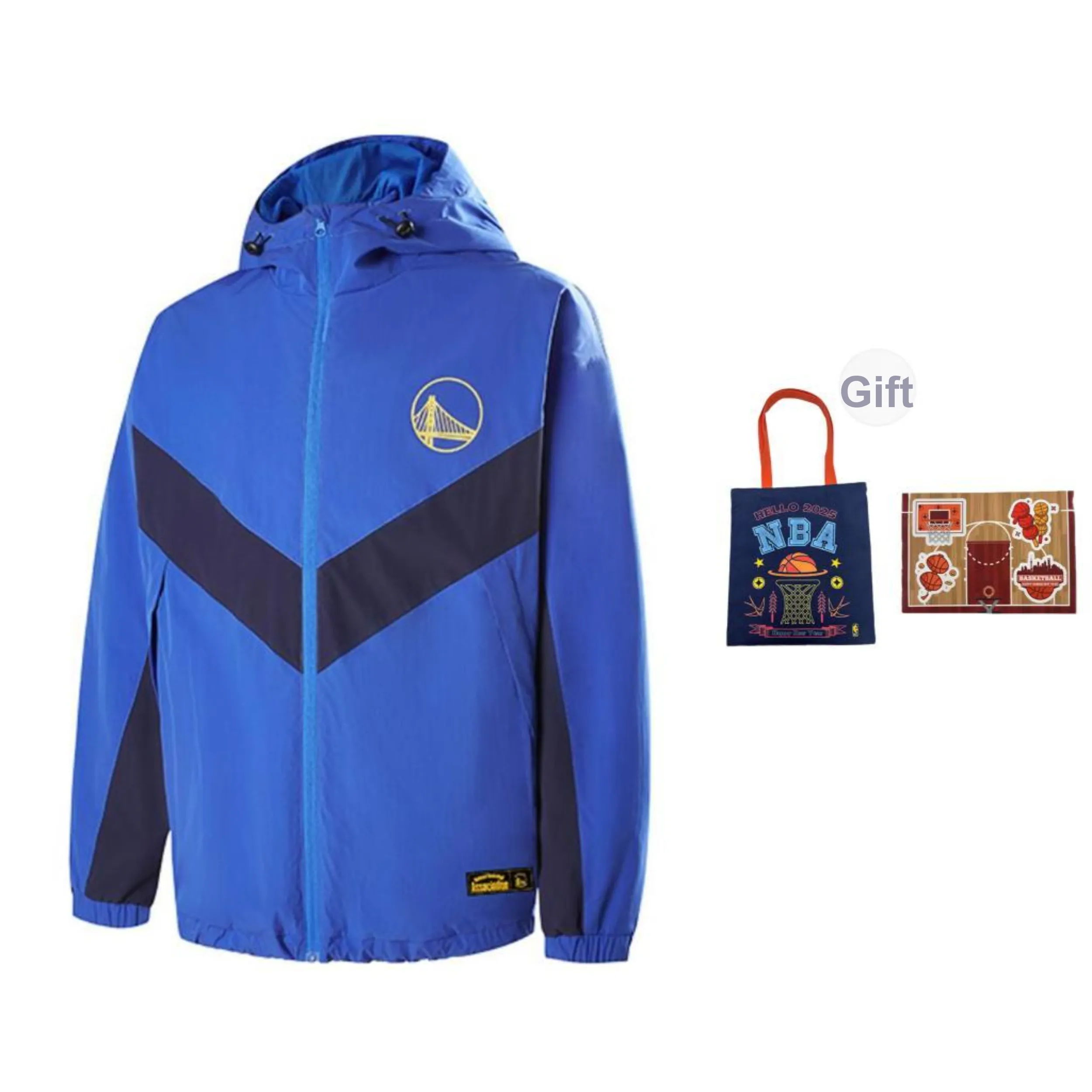 NBA Golden State Warriors Jacket Unisex Blue