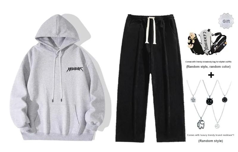 Kingsgspc Sweatshirt Set Unisex-13