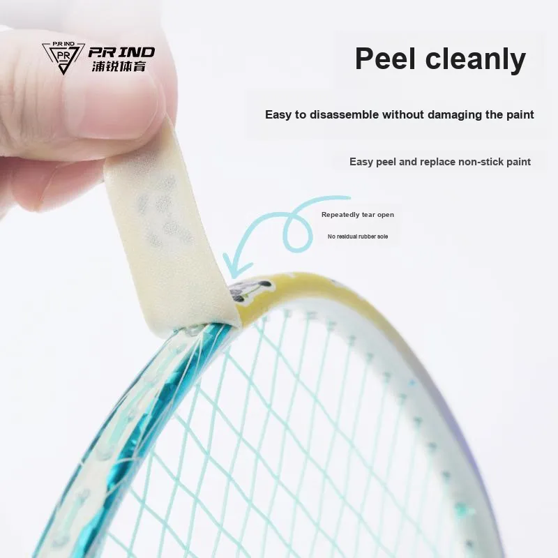 P.R IND Badminton Equipment PU Unisex Frame Protection Tape-16