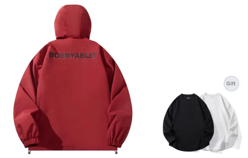 BOBBY ABLEY Windbreaker Jacket Unisex-15