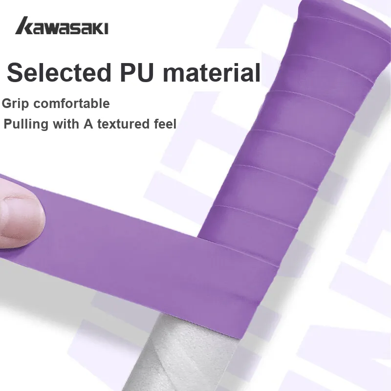 Kawasaki Badminton Grip Tape Tiffany Blue Polyurethane PU Thin-5