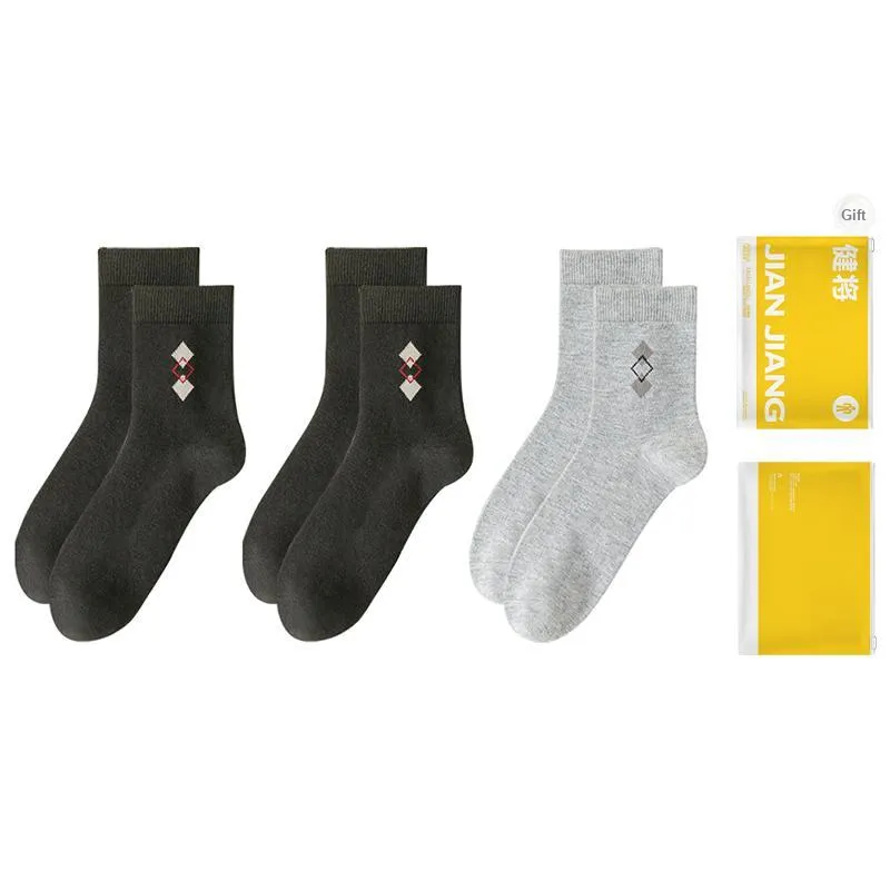 Master Mid Calf Socks Men's Shopping Bag Combo Set-8