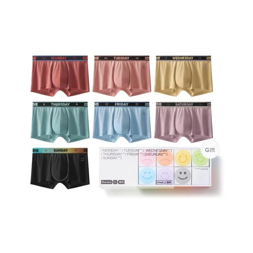 Bananain Underwear Gift Box Unisex Box 7 Pack