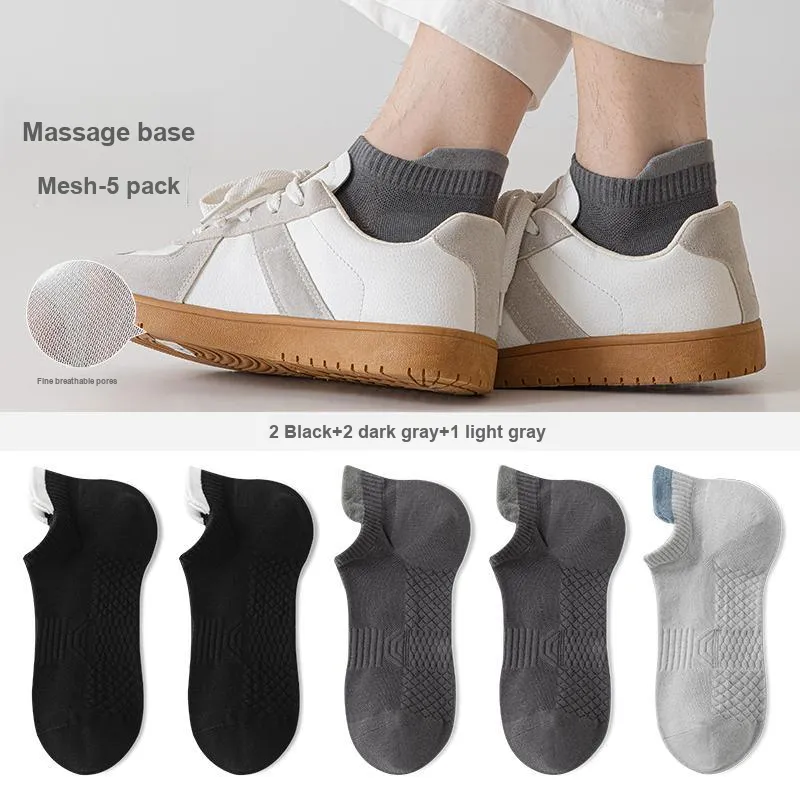 7 SEVFUN No Show Socks Men's Combo Set-13
