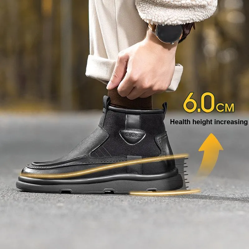 GOG Fashion Fleece Lined Thermal Ankle Boots Men's-6
