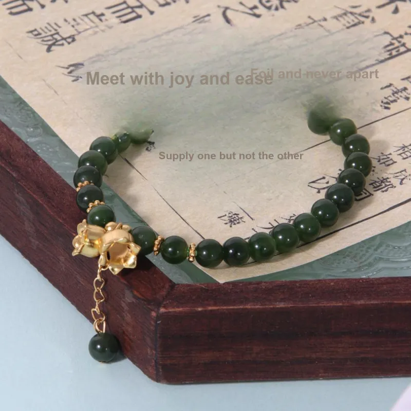 MEOBURLIY Colored Glaze Bracelets Women's-3