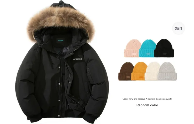 GOLFCROSS Down Jacket Coat Unisex-1