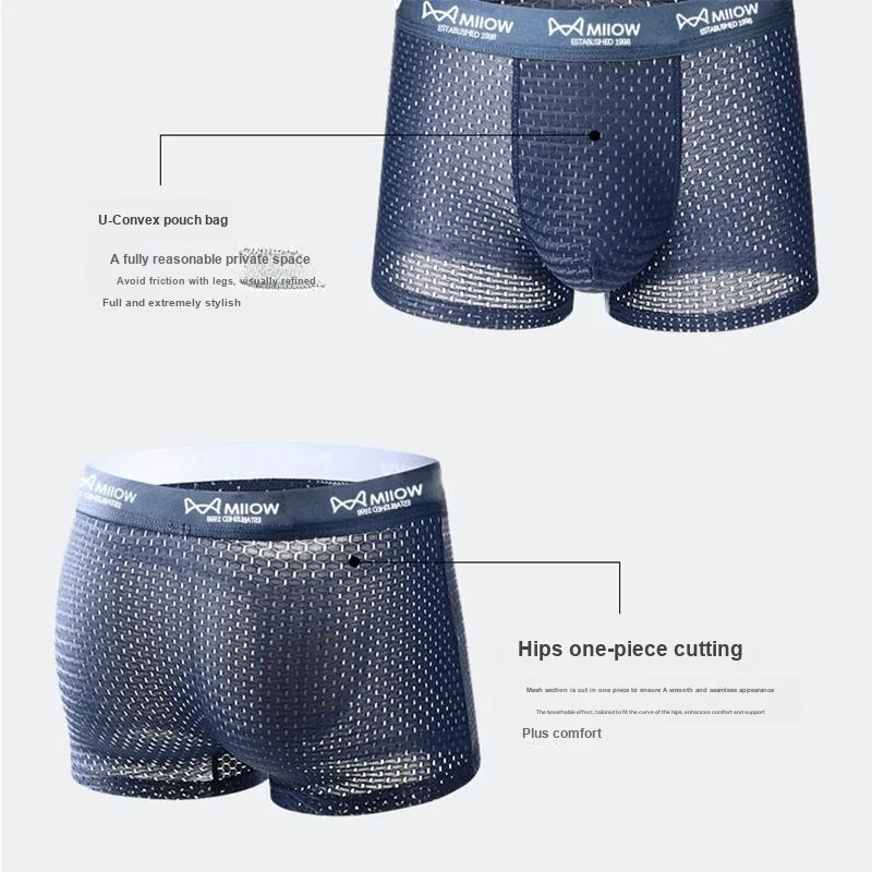 MIIOW Underpants Men's Combo Set-1